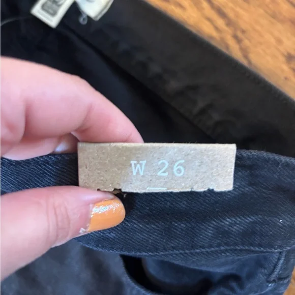 Madewell Low-Slung Baggy Jeans in Garza Wash Size‎ 26 NWT - Picture 5 of 5